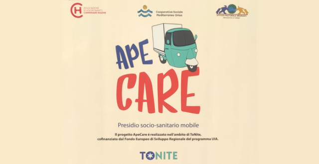 Disegno di Ape Car - progetto ApeCare
