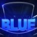 Blue musical logo