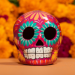 Teschio colorato - Dia de los Muertos