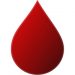 Disegno goccia di sangue - donatori di sangue