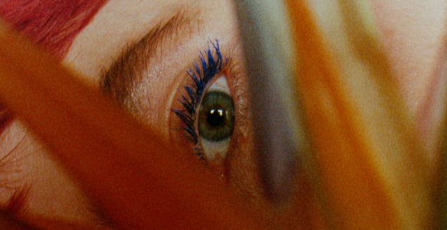 Foto di un occhio con pianta in primo piano - Exposed Torino Foto Festival
