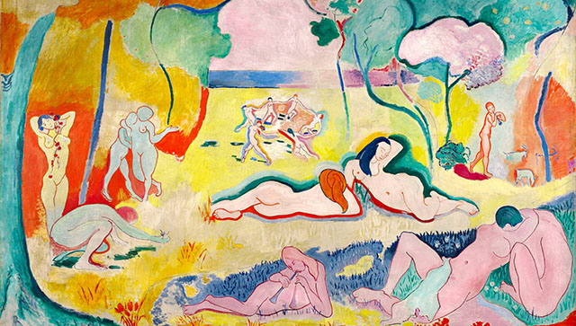 Dipinto Matisse, La gioia di vivere