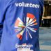 Dettaglio di felpa volontari Eurovision