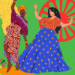 Disegno di danzatrice africana e Rom