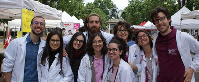 Gli studenti di Medicina del Sism Torino