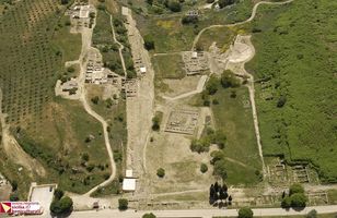 L'area archeologica di Morgantina, in provincia di 