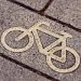 Disegno di bicicletta per terra