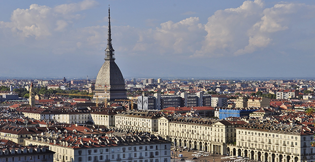 Veduta di Torino con la Mole Antonelliana