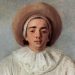Dipinto con uomo vestito - Jean-Antoine Watteau, Gilles